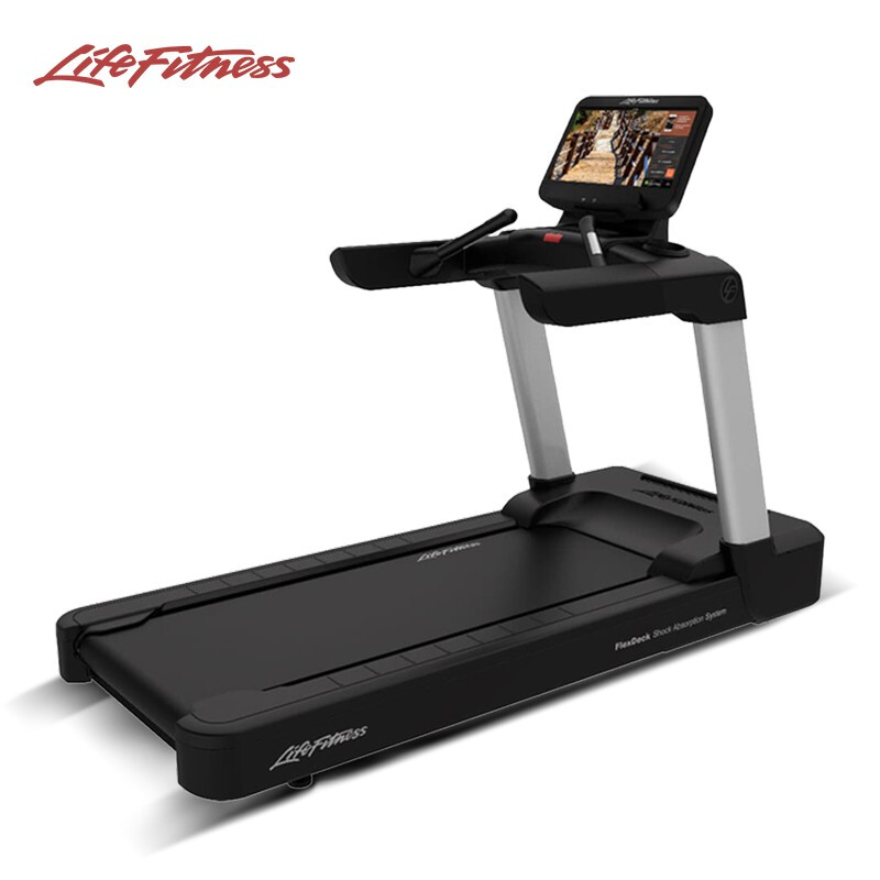 LifeFitness 力健Integrity 悦动系列 Discover SE3 HD北极银色简单底座 商用小蓝视频APP官网IOS